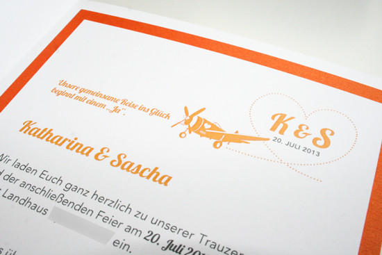 Spruch Hochzeit Reise
 Hochzeitseinladung "Reise ins Glück"