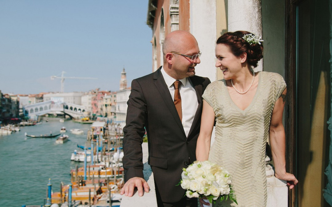 Standesamtliche Hochzeit
 Katharinas und Martins standesamtliche Hochzeit in Venedig