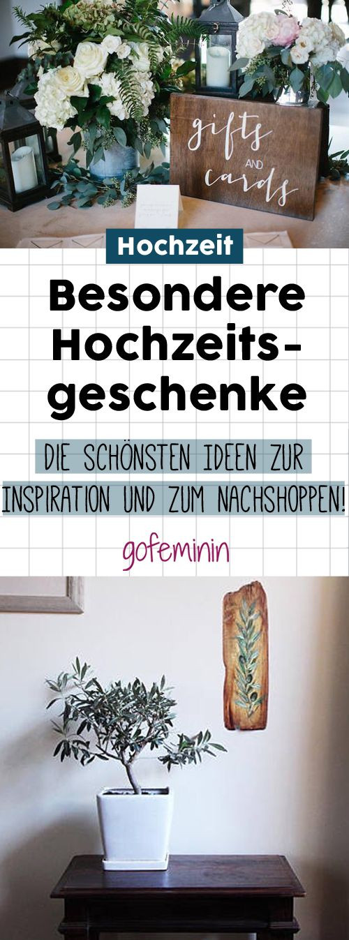 Standesamtliche Trauung Geschenke
 Zur Inspiration 38 besondere Hochzeitsgeschenke