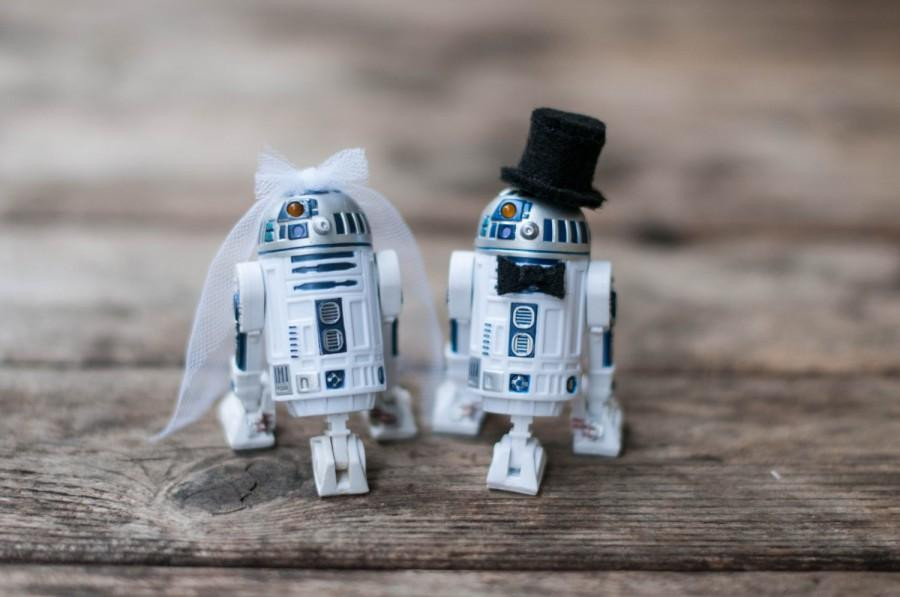 Star Wars Hochzeit
 Star Wars Cake Toppers R2 D2 Cake Topper Weddbook