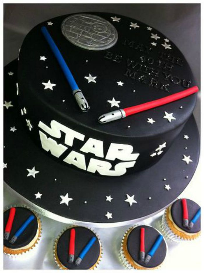 Star Wars Kuchen
 21 Star Wars Birthday Party Ideas Awaken your Force