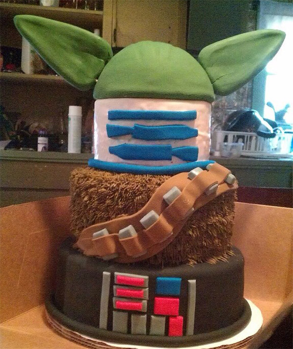 Star Wars Kuchen
 Star Wars MashUp Cake Krieg der Kuchen geht weiter