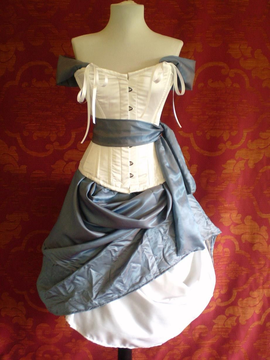 Steampunk Hochzeitskleid
 Alice Corset Costume Oufit Whole Corset Costume Outfit
