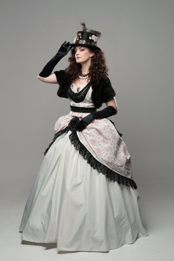 Steampunk Hochzeitskleid
 Steampunk Brautkleid Steampunk Wedding Dress von