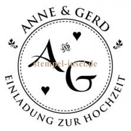 Stempel Hochzeit
 Stempel Hochzeit Einladung