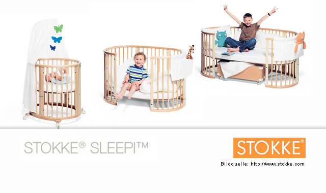 Stokke Bett
 Stokke Sleepi – das wandelbare Bett