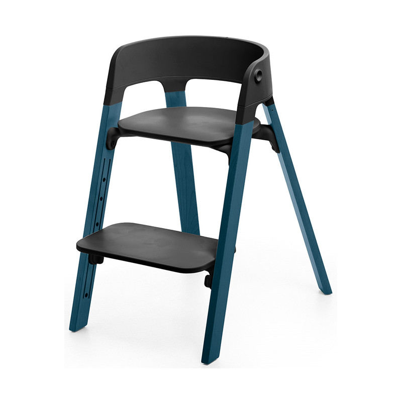 Stokke Stuhl
 Stokke Steps Chair Stuhl Schwarz Buchenholz Midnight