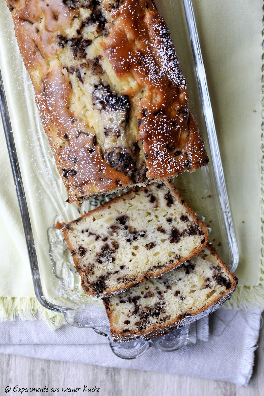 Stracciatella Kuchen
 Experimente aus meiner Küche Stracciatella Apfel Kuchen