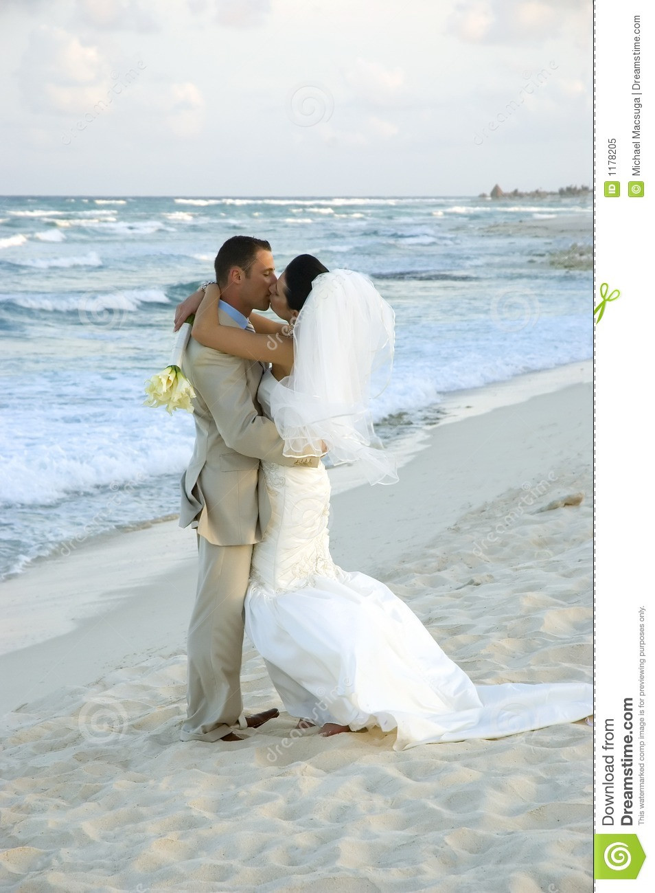 Strand Hochzeit
 Karibische Strand Hochzeit Stockbild Bild von sand