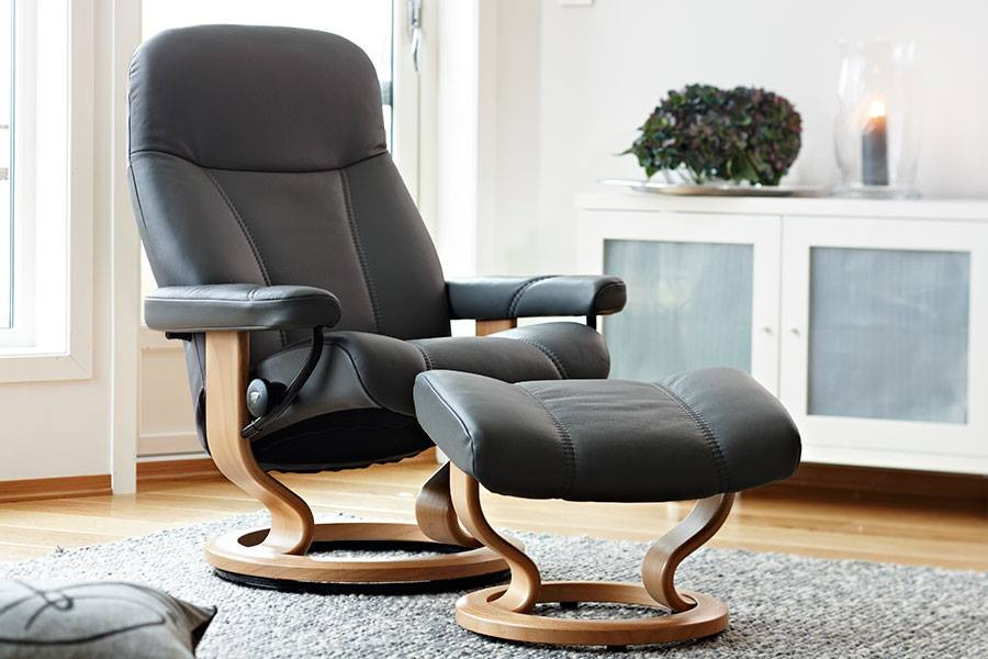 Stressless Sessel
 Skandinavische Sessel Leder & Komfort Stressless Consul