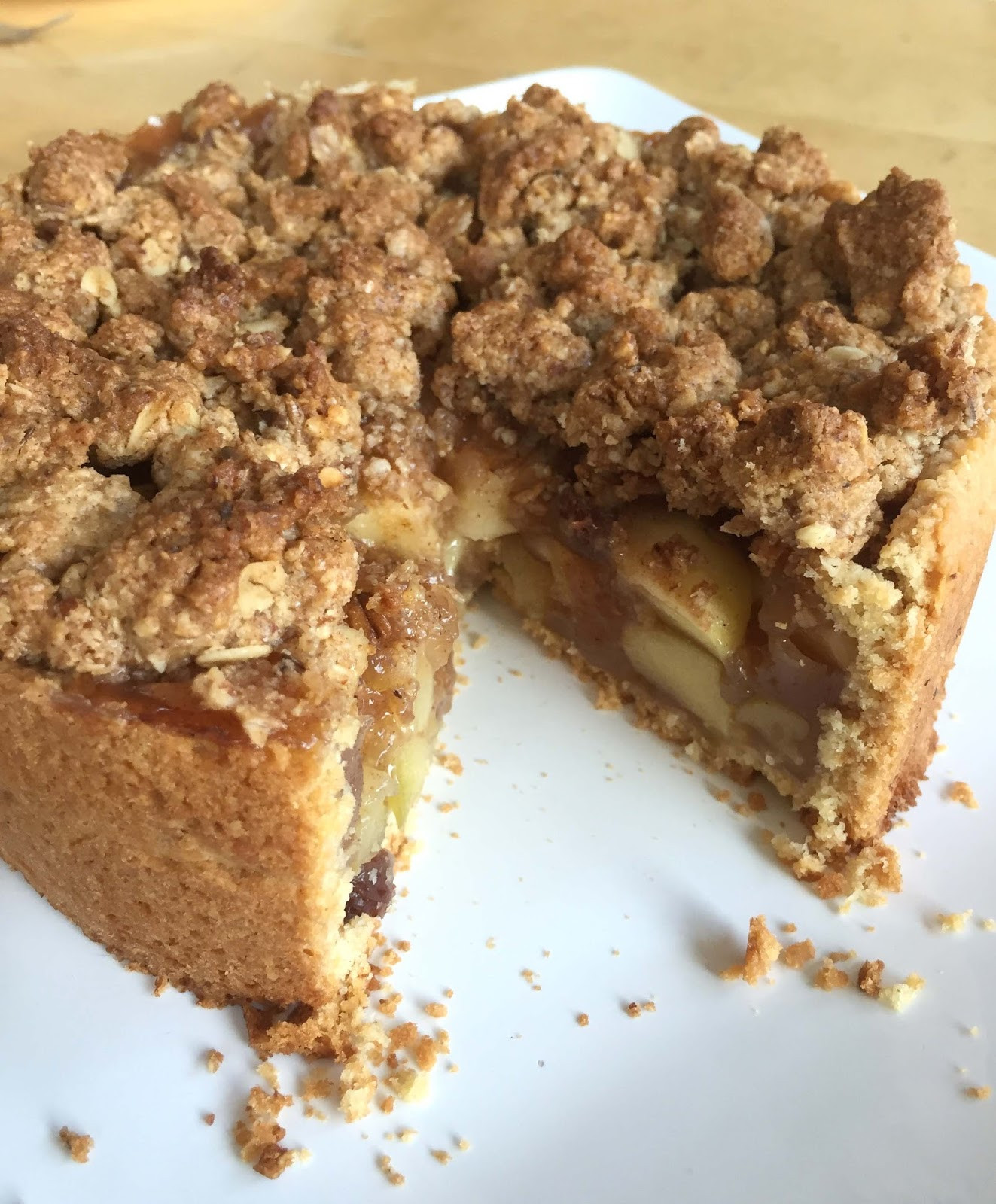 Streusel Für Kuchen
 CUISINER BIEN Apfelkuchen mit Streuseln