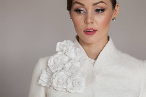 Strickjacke Hochzeit
 Braut Jacke Strickjacke Weiße Hochzeit Jacke Braut