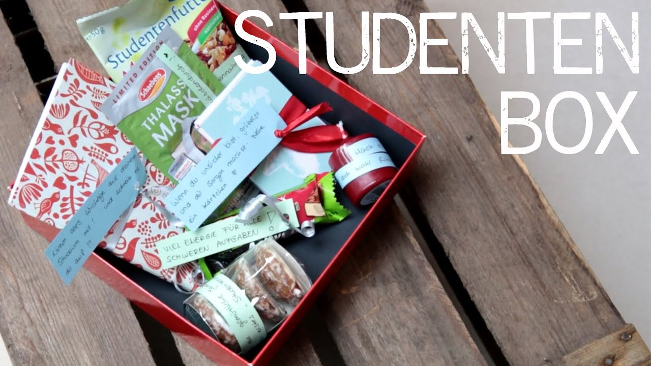 Studenten Geschenke
 DIY Geschenkbox für z B Stu nanfänger