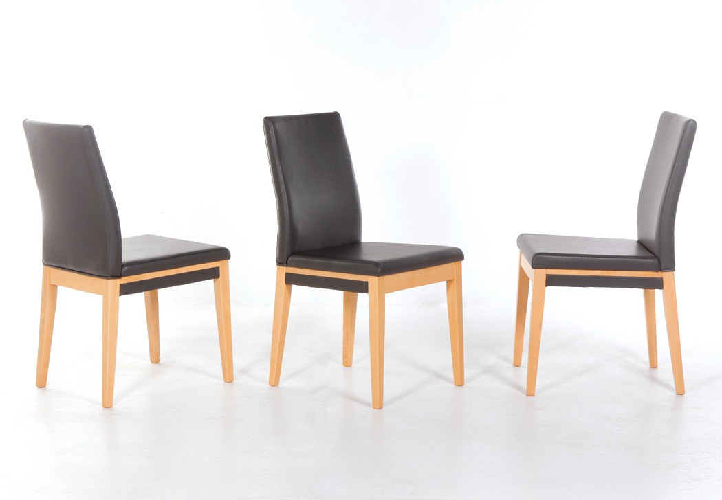 Stühle Esszimmer
 Stuhl Santorin Kunstleder Polsterstuhl Varianten Esszimmer