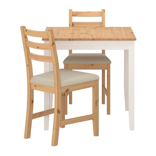 Stühle Ikea
 LERHAMN Tisch und 2 Stühle IKEA