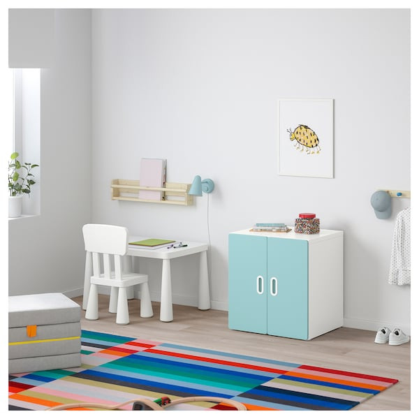 Stuva Schrank
 STUVA FRITIDS Schrank weiß hellblau IKEA