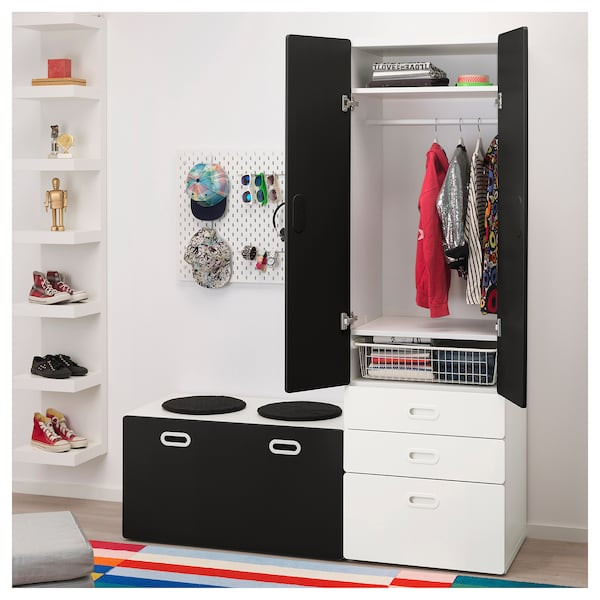 Stuva Schrank
 STUVA FRITIDS Schrank mit Banktruhe weiß