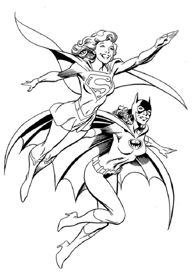 Supergirl Ausmalbilder
 Supergirl Coloring Pages Coloring Home