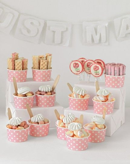 Süßigkeiten Hochzeit
 Candy Bar Liebe Herz und Shabby Chic