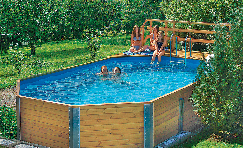 Swimmingpool Garten
 Bausatz Pool Wasser im Garten & Teich