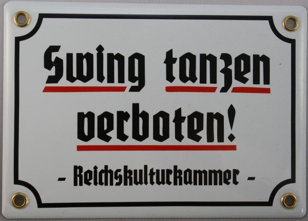 Swing Tanzen
 Swing tanzen verboten