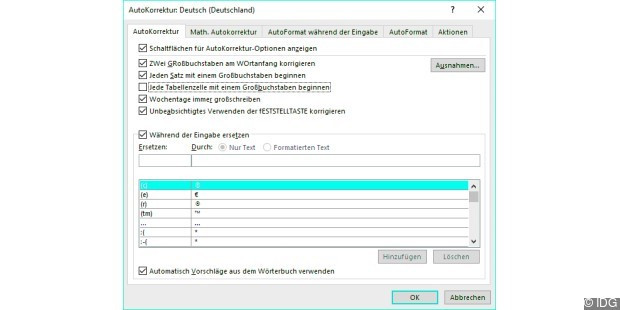 Tabellen Programm
 Word Keine automatischen Großbuchstaben in Tabellen PC WELT