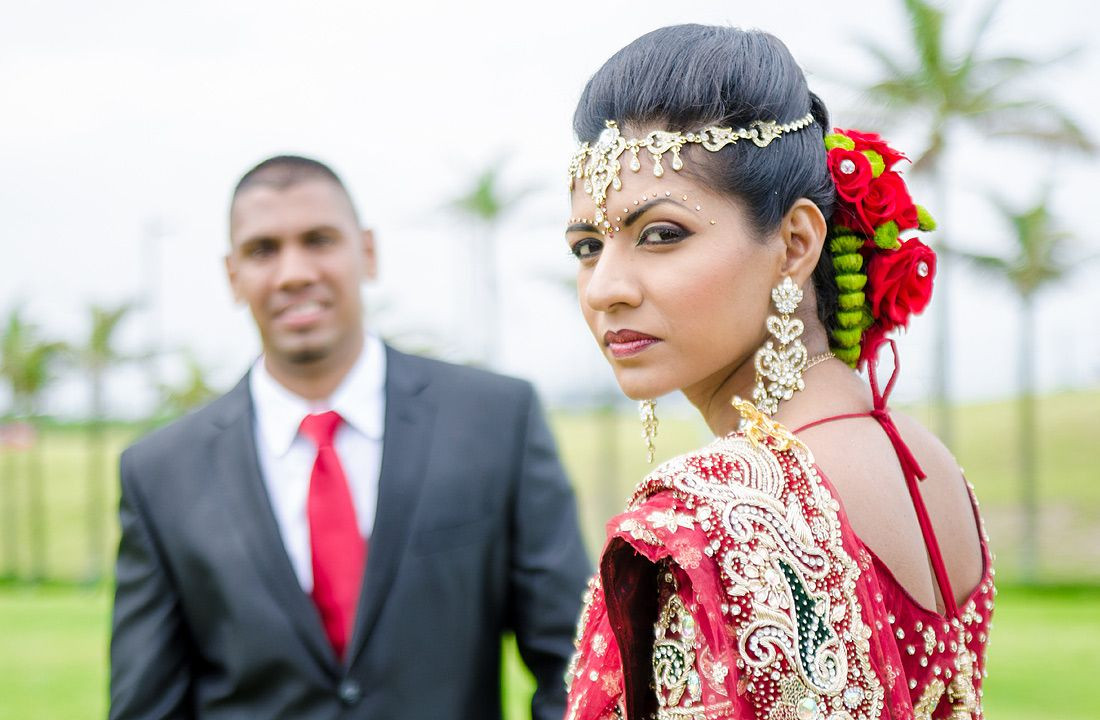 Tamilische Hochzeit
 Tamil wedding in Durban traditional Tamil bride