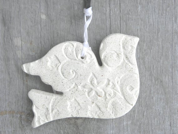 Taube Hochzeit
 Taube Hochzeit oder Taufe Taufe Salzteig Ornament Ostern