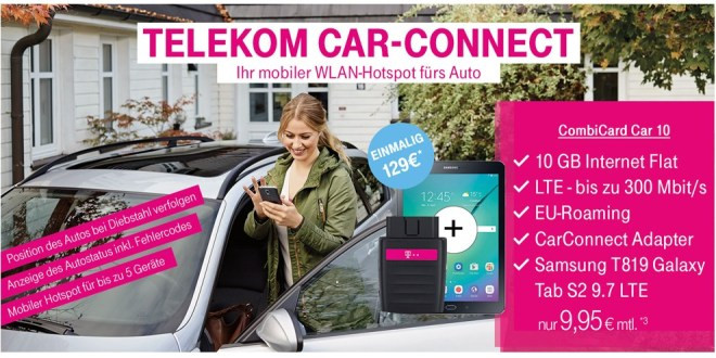 Telekom Aufmerksamkeit Geschenke
 Telekom Car Connect mit 10GB LTE nur 9 95€ mtl
