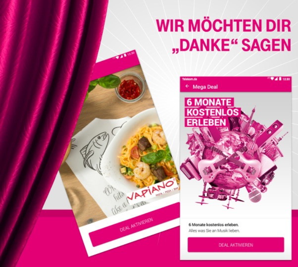 Telekom Aufmerksamkeit Geschenke
 Telekom Mega Deal Android App Download CHIP
