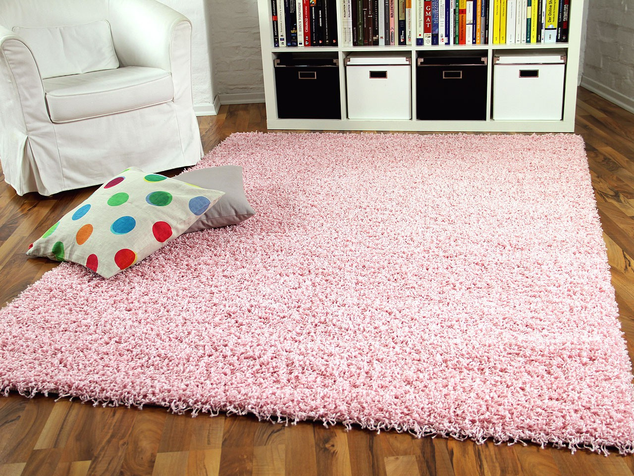 Teppich Rosa
 Hochflor Langflor Shaggy Teppich Aloha Rosa Teppiche