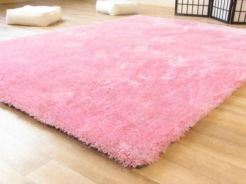 Teppich Rosa
 Kinder Teppich Billie Shaggy Hochflor Teppich rosa