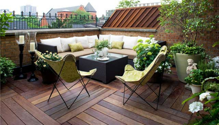 Terrasse Dekorieren
 1001 Ideen für Terrassengestaltung modern luxuriös und