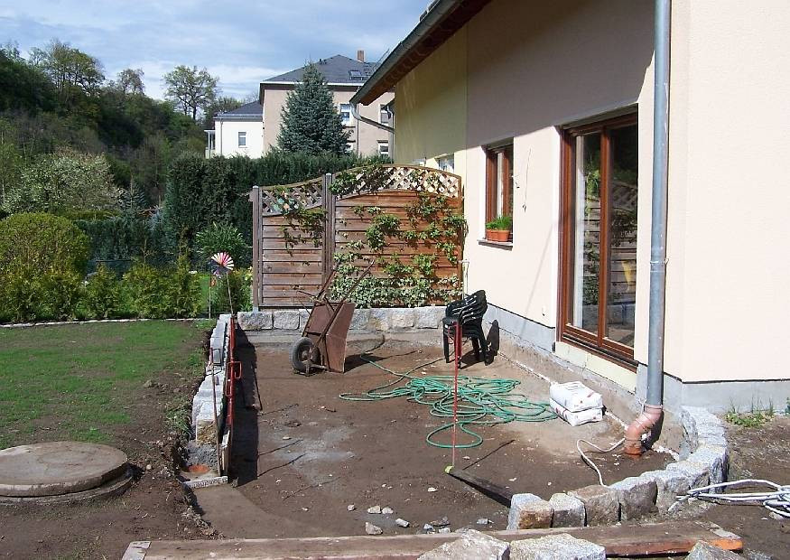 Terrasse Selber Bauen
 Terrasse selber bauen Unterbau Terrassen nicht zu klein