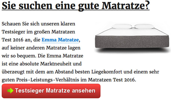 Test Matratzen
 Matratzen Test 2016 Die besten Matratzen im Testsieger