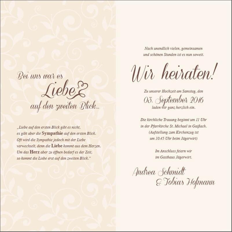 Text Einladung Hochzeit Standesamt
 Texte Einladungskarten Hochzeit