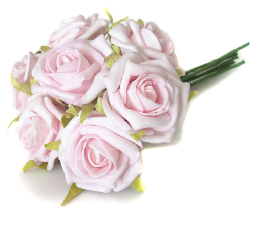 The Rose Deutsch Hochzeit
 8 Rosen Softrosen rosa Hochzeit z Brautstrauß binden