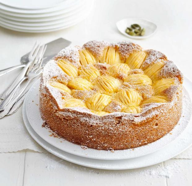 Thermomix Kuchen
 Versunkener Apfel Zwieback Kuchen Thermomix Rezept