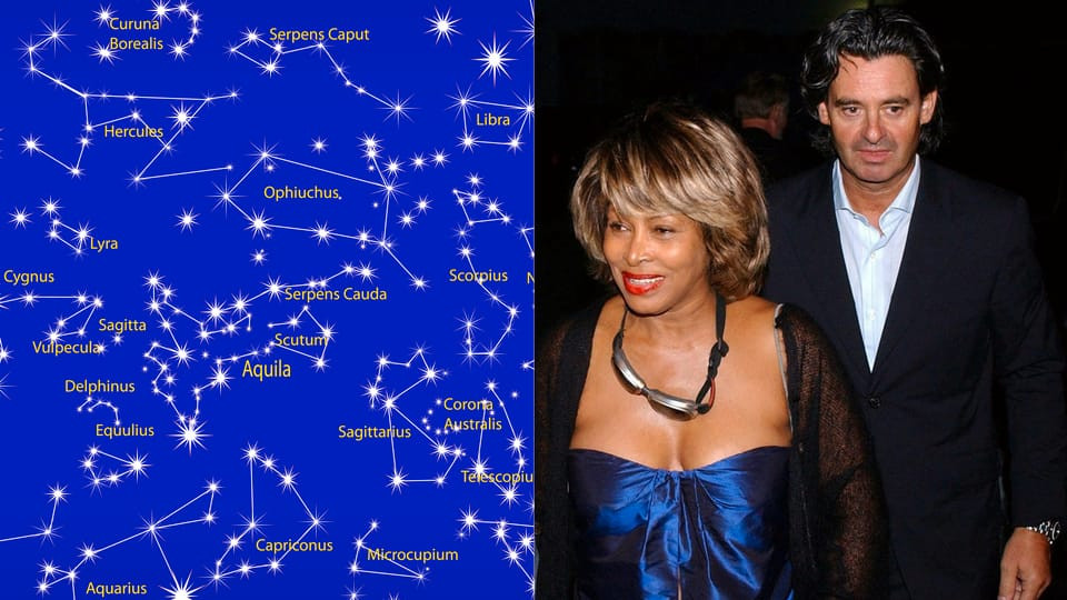 Tina Turner Hochzeit
 Schweiz Astrologie Tina Turners Hochzeit steht unter