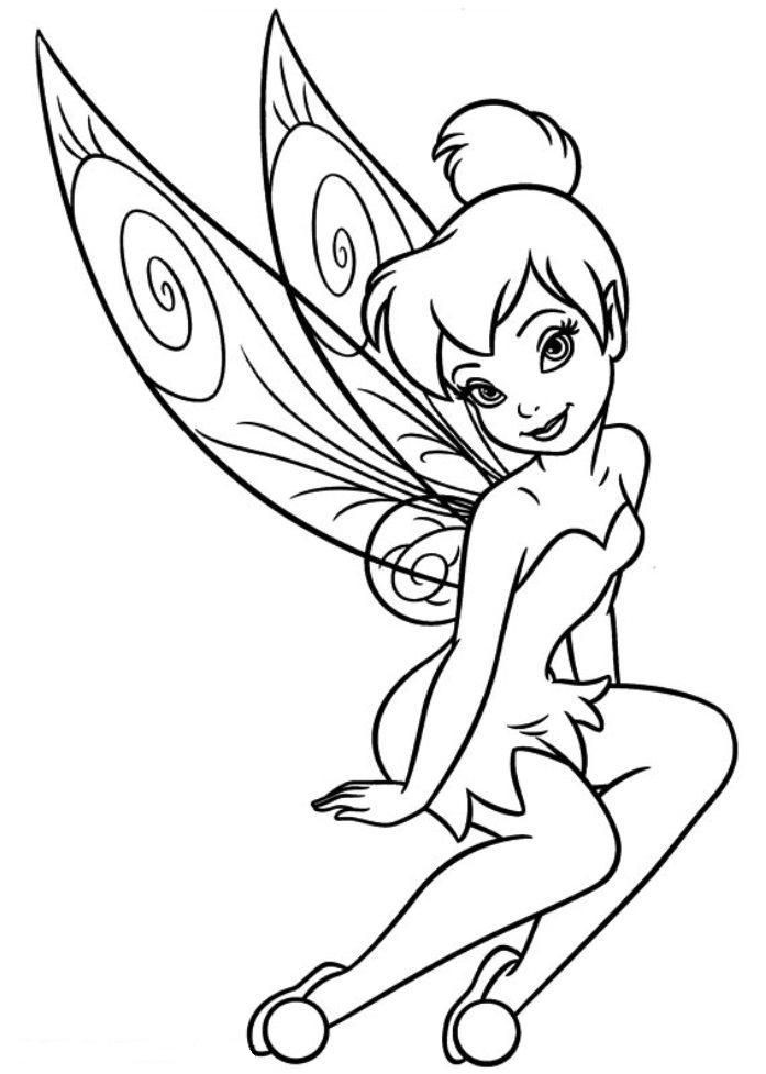 Tinkerbell Malvorlagen
 Download and Print free tinkerbell coloring pages girls