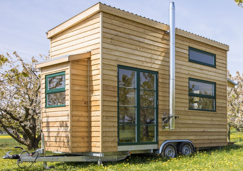 Tiny Haus
 Winterbach Winterbacherin baut ein Tiny House Tiny