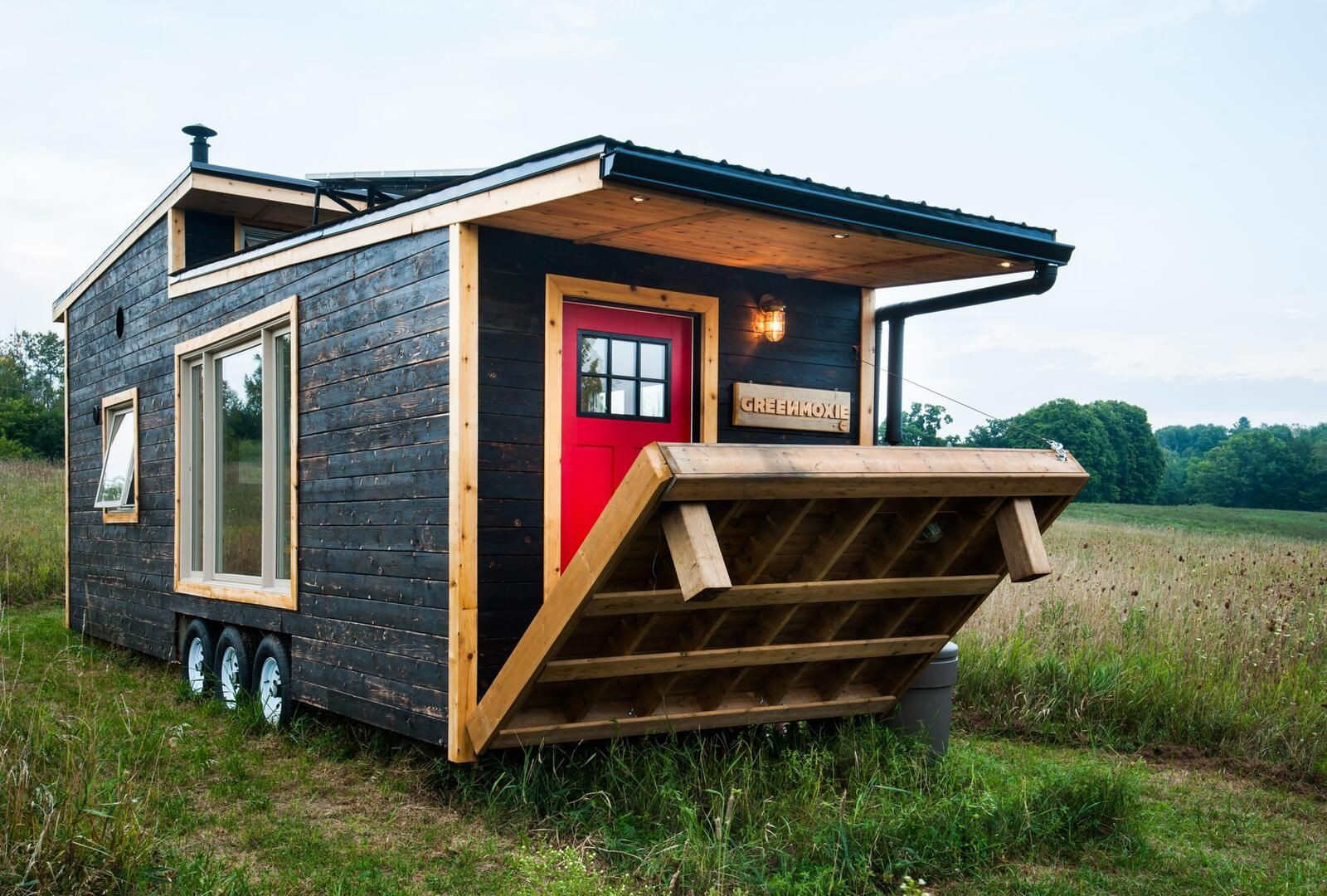 Tiny Haus
 Tiny House Ein winziges Wohlfühlhaus auf Rädern