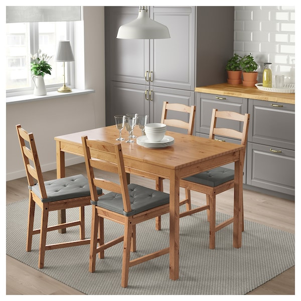 Tisch Und Stühle
 JOKKMOKK Tisch und 4 Stühle Antikbeize IKEA