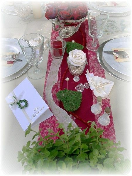 Tischband Hochzeit
 20m 23cm TISCHBAND Bordeaux Tischläufer Hochzeit Vlies