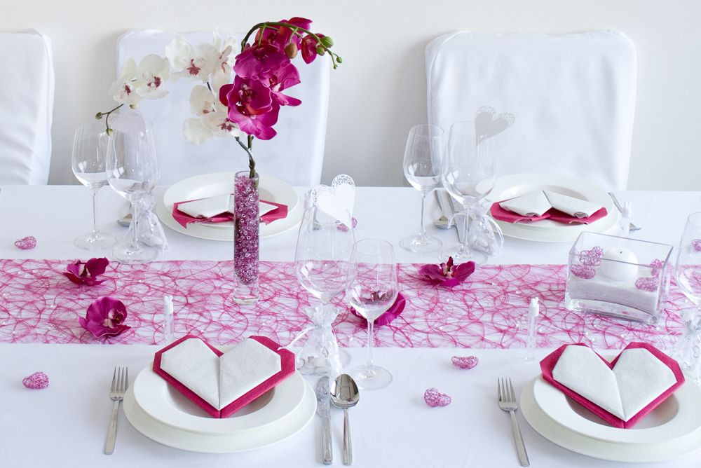 Tischband Hochzeit
 Pin von meine hochzeitsdeko auf Rosa & Pink