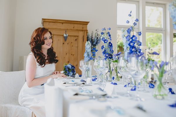 Tischdeko Hochzeit Blau
 Alles blau Blaue Hochzeitsideen und totale Begeisterung