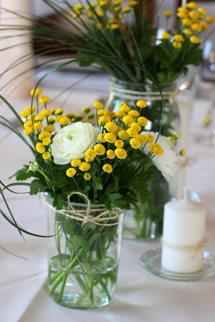 Tischdeko Hochzeit Blumen
 Tischdeko Hochzeit selber machen Bildergalerie