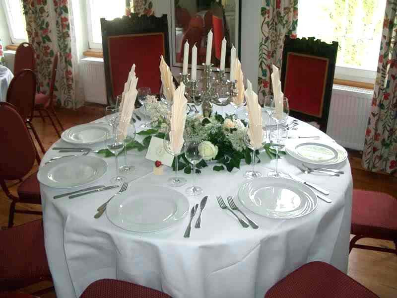 Tischdeko Hochzeit Runder Tisch
 Tischdeko Tischdeko Silberhochzeit Runder Tisch Tischdeko