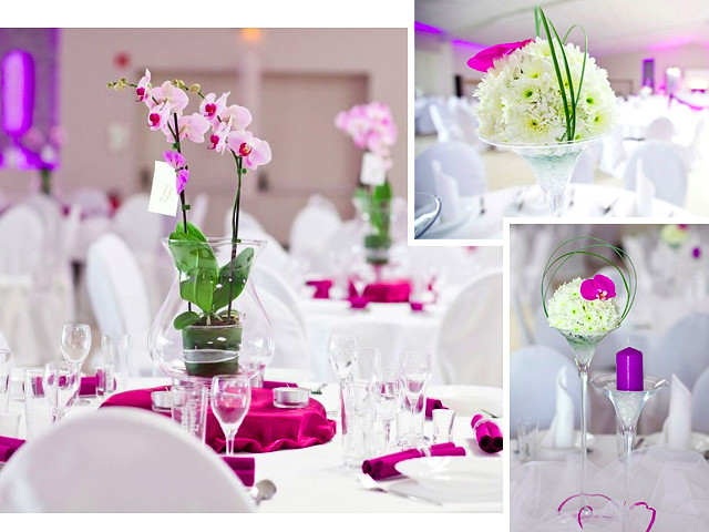 Tischdeko Runder Tisch Hochzeit
 Inspiracje dla florystów