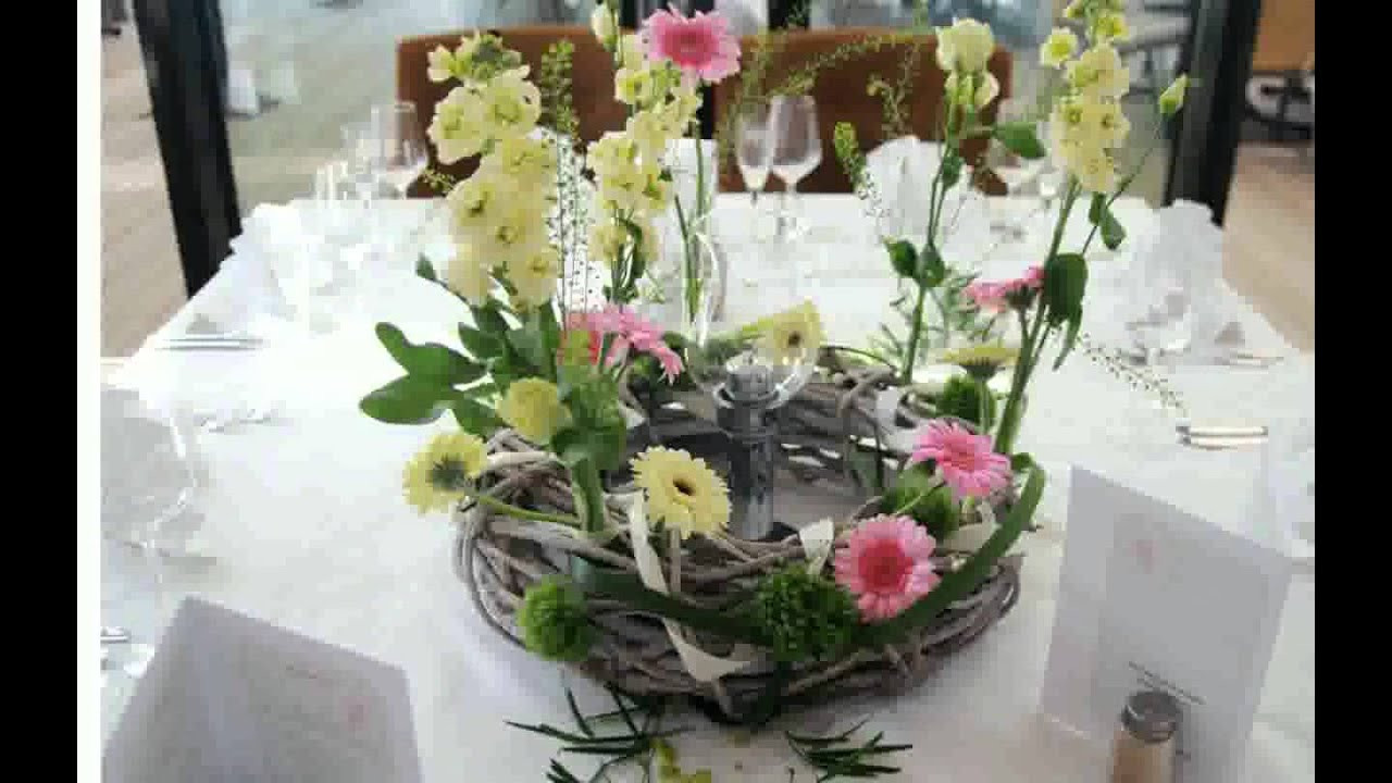 Tischdeko Runder Tisch Hochzeit
 Tischdekoration Hochzeit